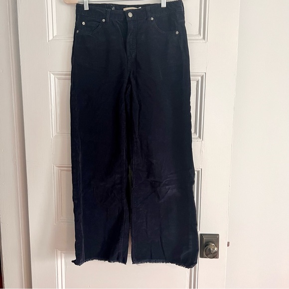 The Cords & Co Indigo wide leg corduroys - Picture 1 of 8